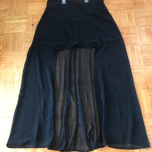 Maxi high low skirt - Picture 2 of 12